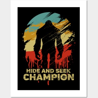 Bigfoot Hide And Seek Champion Posters and Art